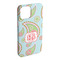 Blue Paisley iPhone Case - Plastic (Personalized)
