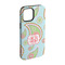 Blue Paisley iPhone Case - Rubber Lined - iPhone 15 Pro (Personalized)