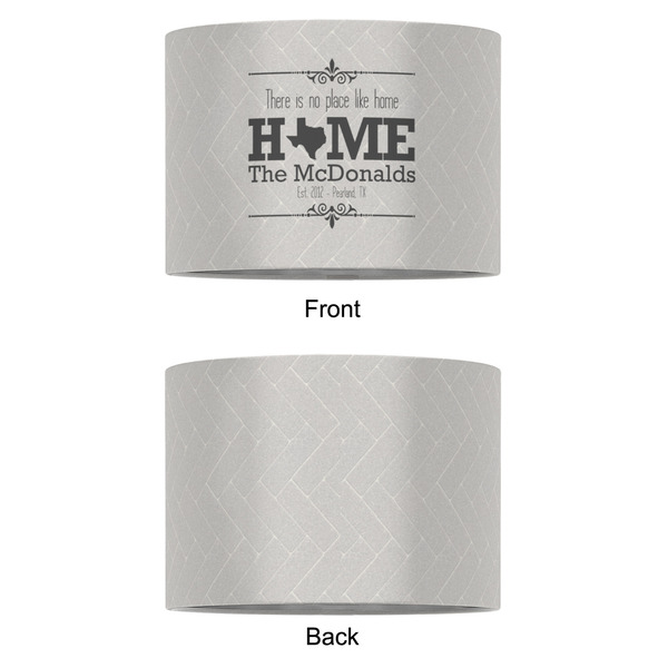 Home State 12" Drum Lampshade - APPROVAL (Fabric)