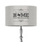 Home State 12" Drum Lamp Shade - Fabric (Personalized)