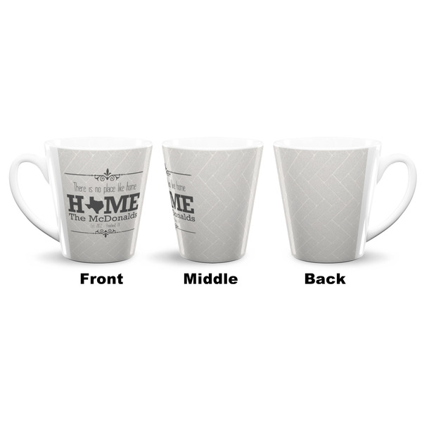 Home State 12 Oz Latte Mug - Approval