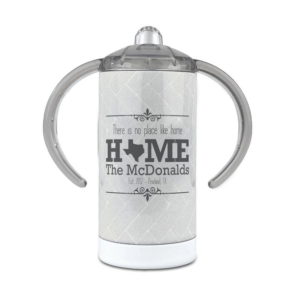 Custom Home State 12 oz Stainless Steel Sippy Cup (Personalized)