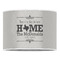 Home State 16" Drum Lampshade - FRONT (Poly Film)
