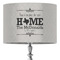 Home State 16" Drum Lampshade - ON STAND (Fabric)