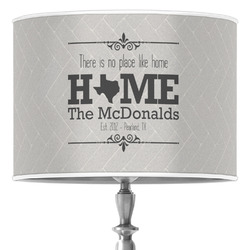Home State 16" Drum Lamp Shade - Poly-film (Personalized)
