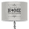 Home State 16" Drum Lampshade - ON STAND (Poly Film)
