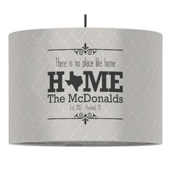 Home State Drum Pendant Lamp (Personalized)