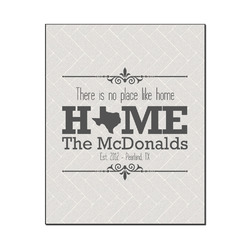 Home State Wood Print - 16x20 (Personalized)