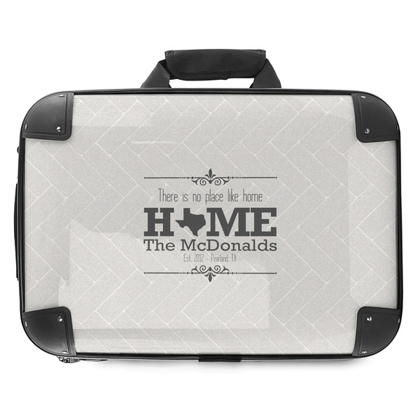 Custom Home State Hard Shell Briefcase - 18" (Personalized)