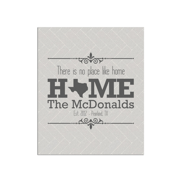 Custom Home State Poster - Matte - 20x24 (Personalized)