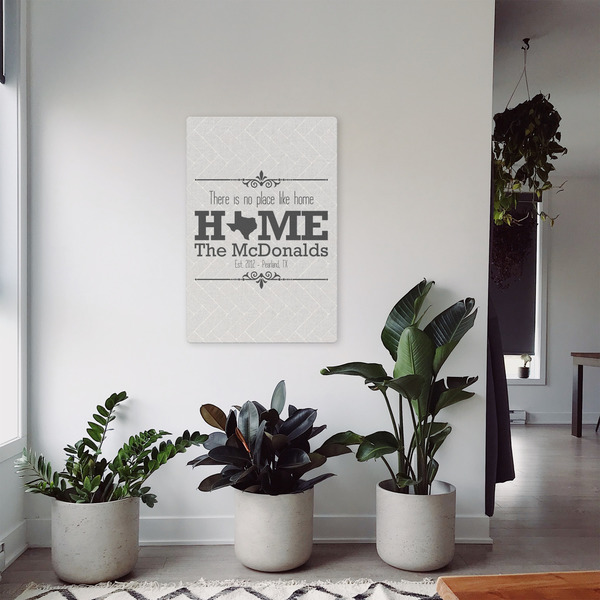 Home State 20x30 - Canvas Print - In Context