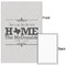 Home State 20x30 - Matte Poster - Front & Back