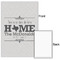 Home State 24x36 - Matte Poster - Front & Back