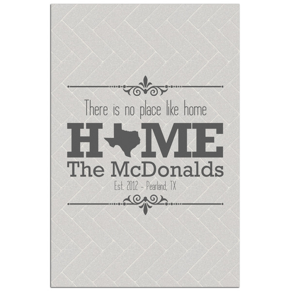 Custom Home State Poster - Matte - 24x36 (Personalized)