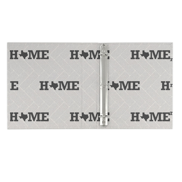 Home State 3 Ring Binders - Full Wrap - 1" - OPEN INSIDE
