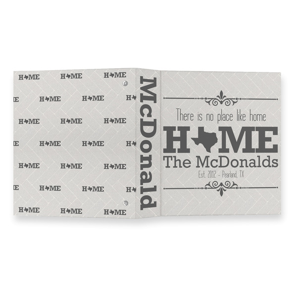 Home State 3 Ring Binders - Full Wrap - 1" - OPEN OUTSIDE