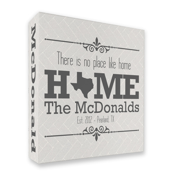 Custom Home State 3 Ring Binder - Full Wrap - 2" (Personalized)