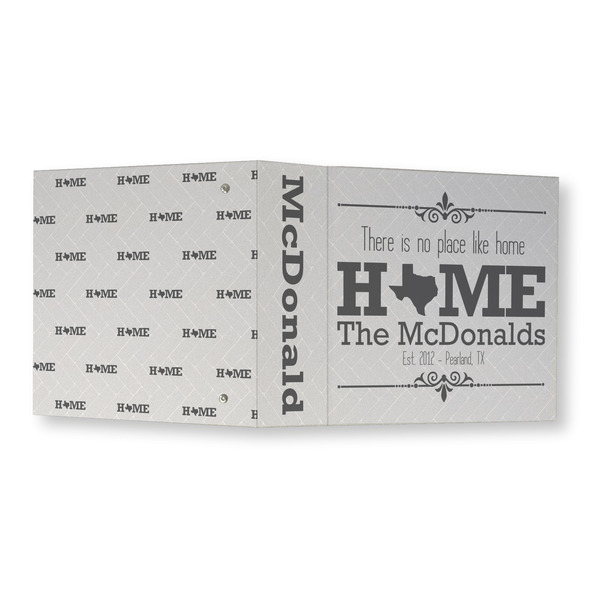 Home State 3 Ring Binders - Full Wrap - 3" - OPEN OUTSIDE
