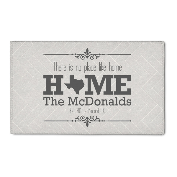 Custom Home State 3' x 5' Patio Rug (Personalized)