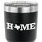 Home State 30 oz Stainless Steel Ringneck Tumbler - Black - CLOSE UP