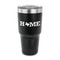 Home State 30 oz Stainless Steel Ringneck Tumblers - Black - FRONT
