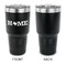 Home State 30 oz Stainless Steel Ringneck Tumblers - Black - Single Sided - APPROVAL