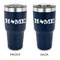 Home State 30 oz Stainless Steel Tumbler - Navy - Double Sided (Personalized)