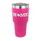 Home State 30 oz Stainless Steel Tumbler - Pink - Single Sided (Personalized)