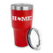 Home State 30 oz Stainless Steel Ringneck Tumblers - Red - LID OFF