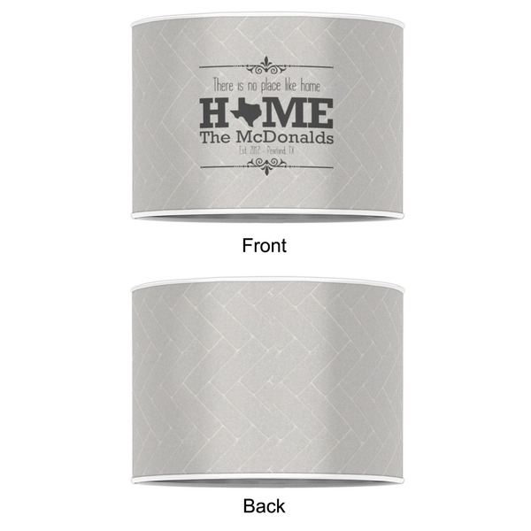 Home State 8" Drum Lampshade - APPROVAL (Poly Film)
