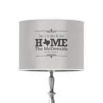 Home State 8" Drum Lamp Shade - Poly-film (Personalized)