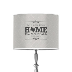 Home State 8" Drum Lamp Shade - Poly-film (Personalized)