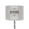 Home State 8" Drum Lampshade - ON STAND (Poly Film)