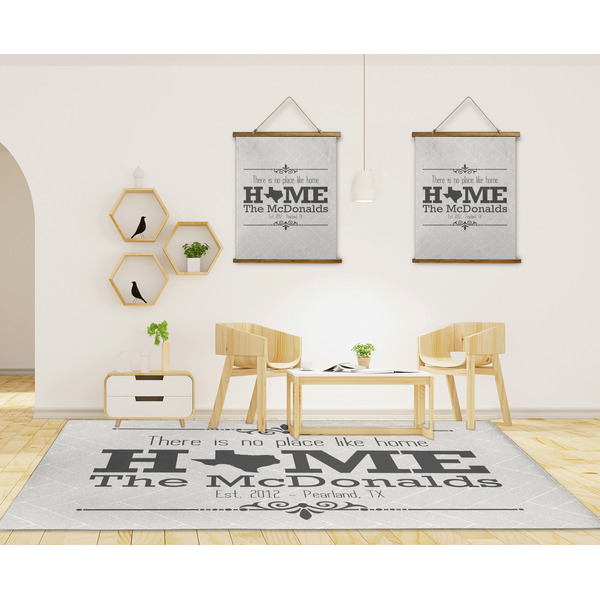 Home State 8'x10' Indoor Area Rugs - IN CONTEXT