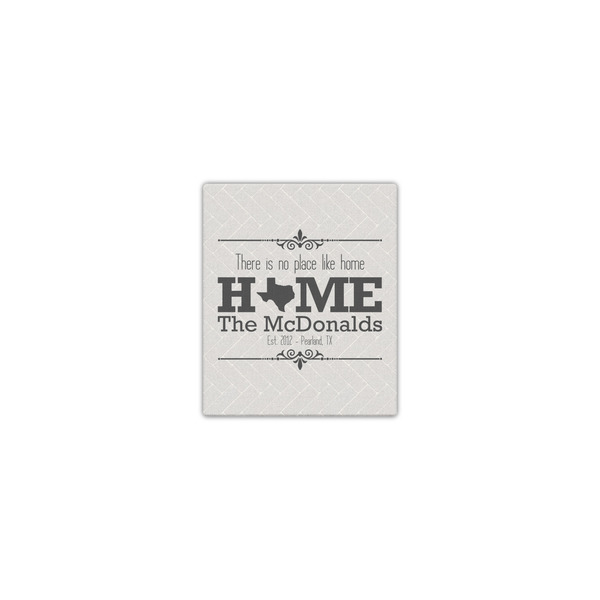 Custom Home State Canvas Print - 8x10 (Personalized)