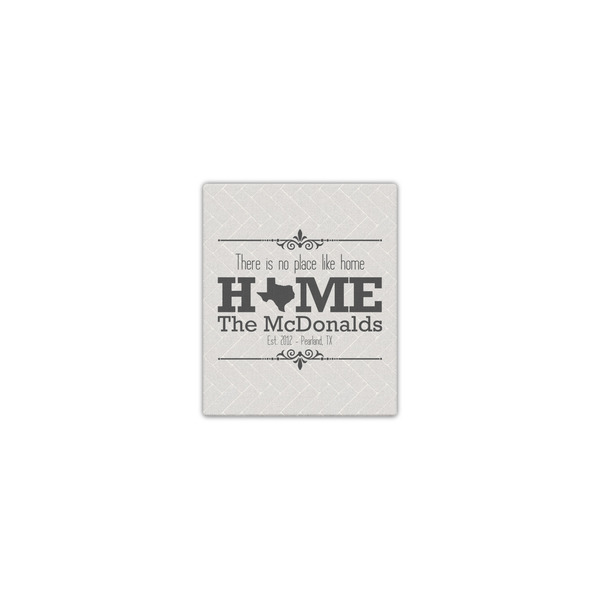 Custom Home State Canvas Print - 8x10 (Personalized)