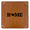 Home State 9" x 9" Leatherette Snap Up Tray - APPROVAL (FLAT)