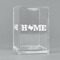 Home State Acrylic Pen Holder - Angled View