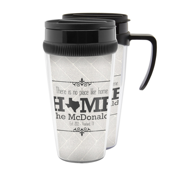 Custom Home State Acrylic Travel Mug (Personalized)