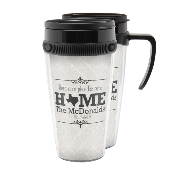 Custom Home State Acrylic Travel Mug (Personalized)