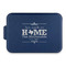 Home State Aluminum Baking Pan with Navy Lid (Personalized)