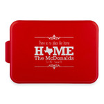 Home State Aluminum Baking Pan with Red Lid (Personalized)