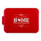 Home State Aluminum Baking Pan - Red Lid - FRONT