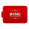 Home State Aluminum Baking Pan with Red Lid (Personalized)