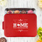 Home State Aluminum Baking Pan - Red Lid - LIFESTYLE