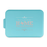 Home State Aluminum Baking Pan with Teal Lid (Personalized)