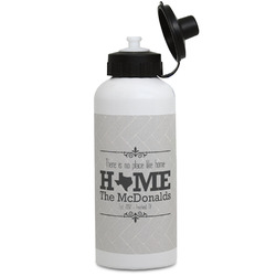 Home State Water Bottles - Aluminum - 20 oz - White (Personalized)