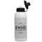 Home State Aluminum Water Bottle - White Front