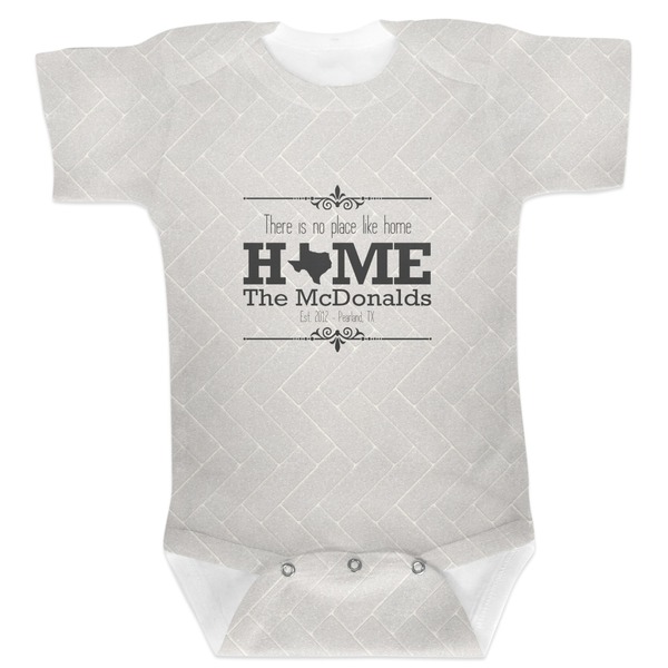 Custom Home State Baby Bodysuit 12-18 (Personalized)