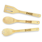 Home State Bamboo Cooking Utensil Set - Double Sided (Personalized)